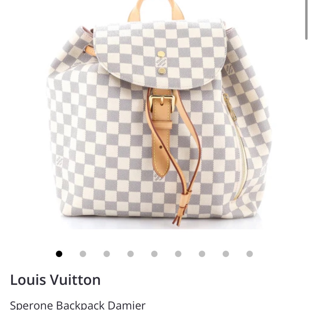 SOLD Louis Vuitton Sperone Backpack Damier
